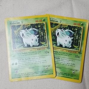 Vintage Nidoran ♀️ Pokemon Card